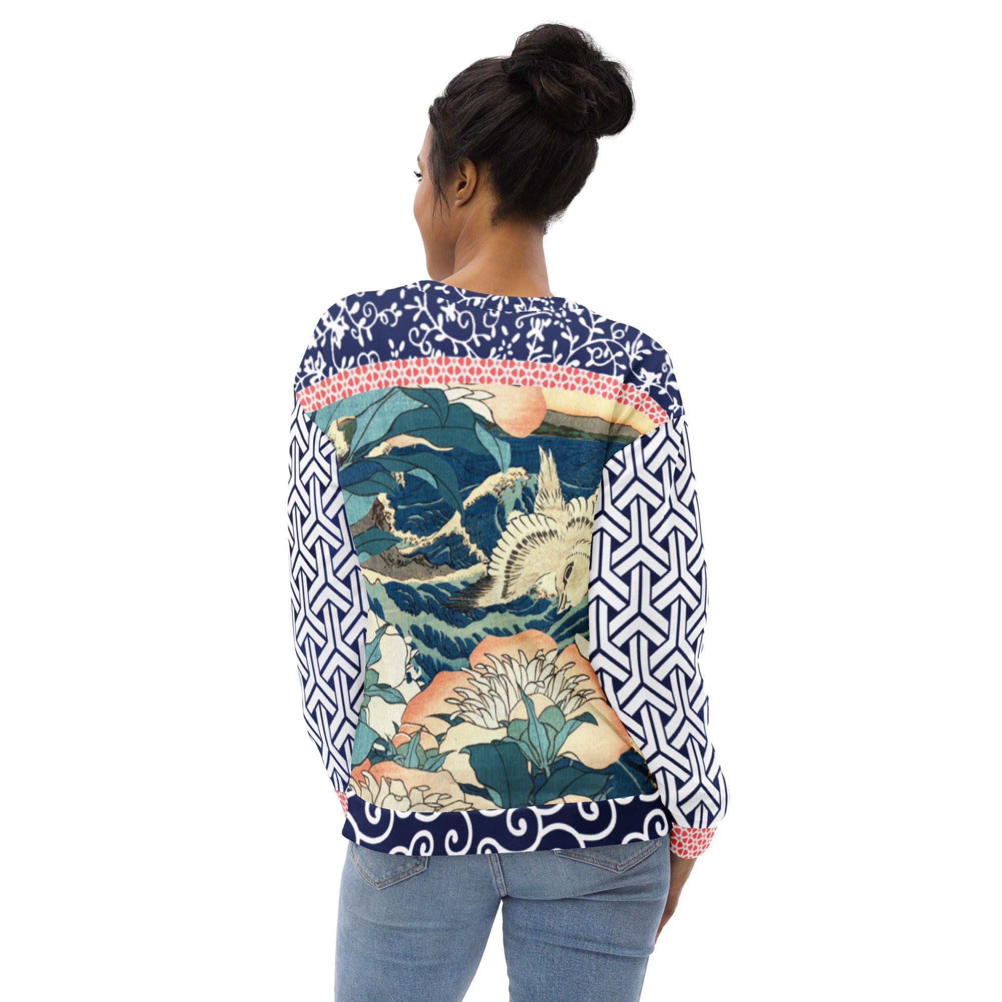 Little Canary Japanese Floral Sweatshirt