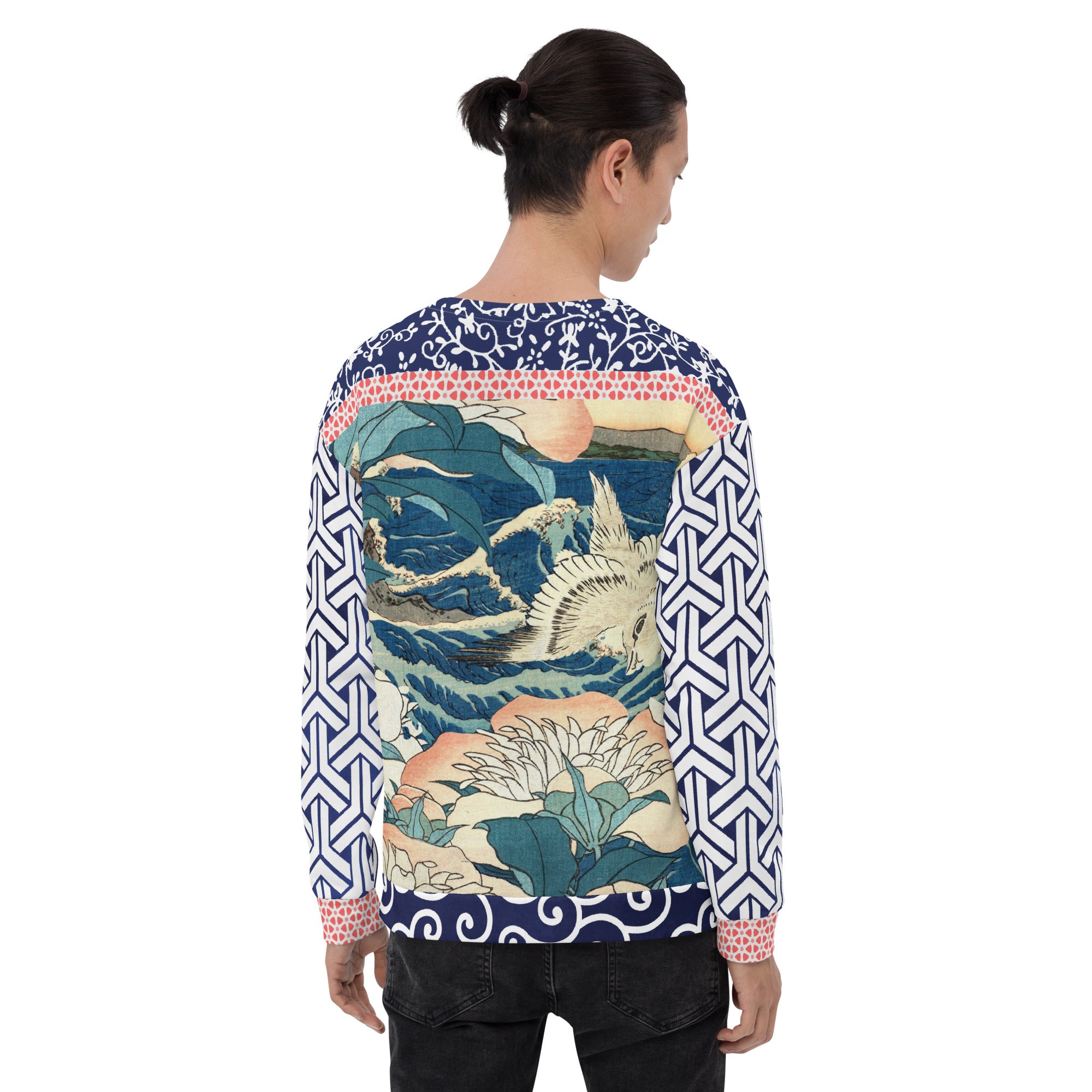 Little Canary Japanese Floral Sweatshirt