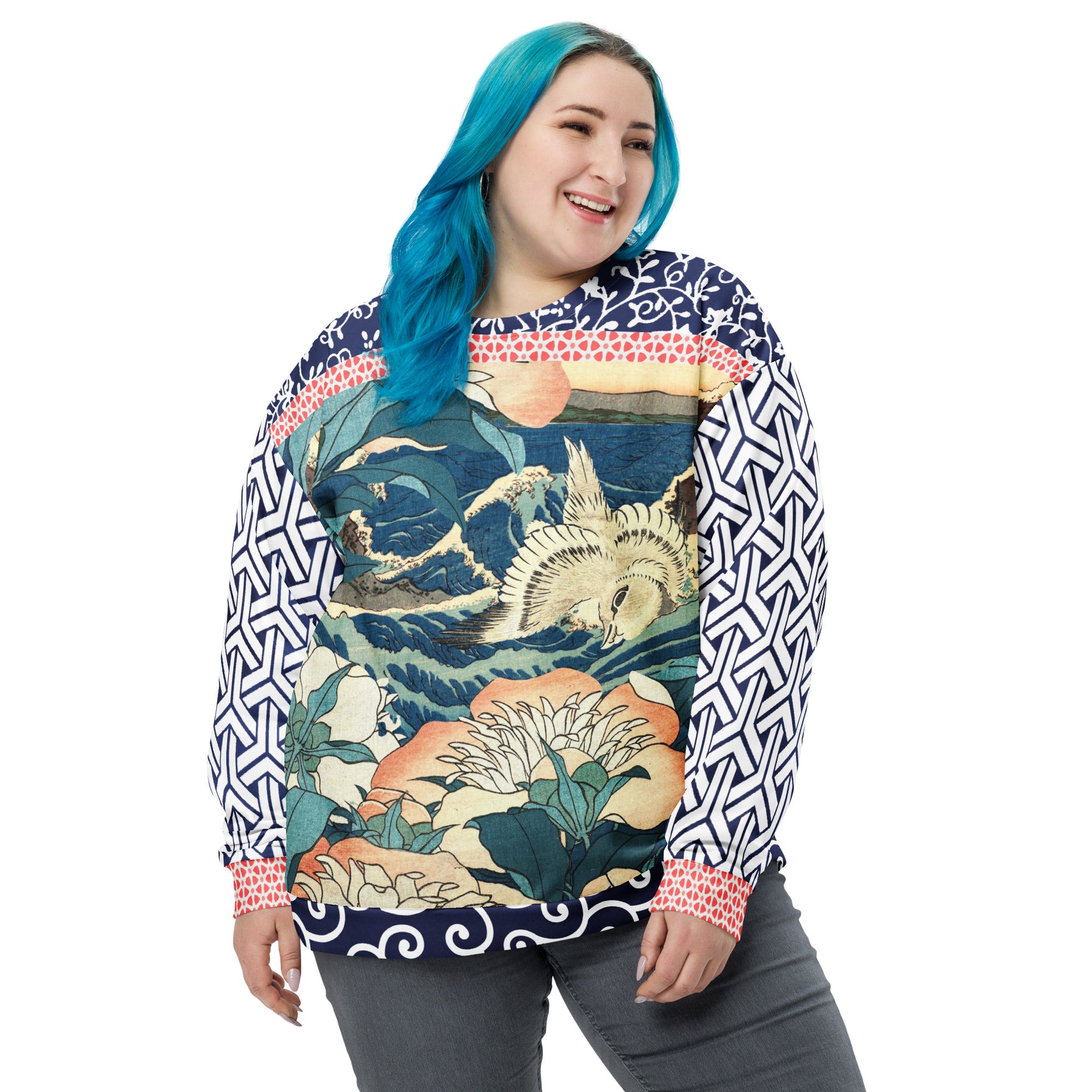 Little Canary Japanese Floral Sweatshirt