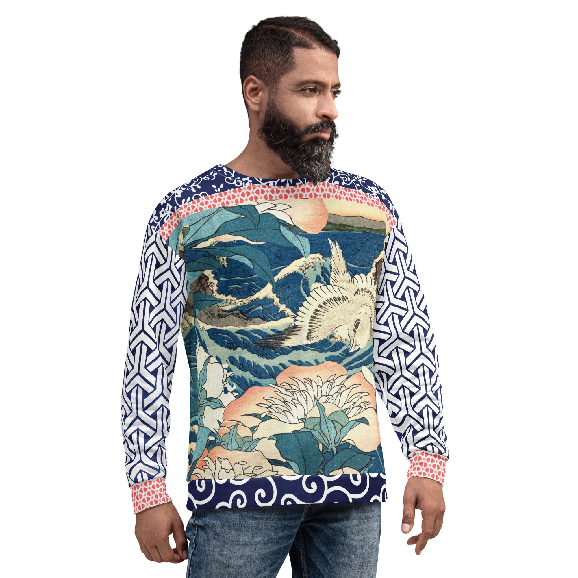 Little Canary Japanese Floral Sweatshirt