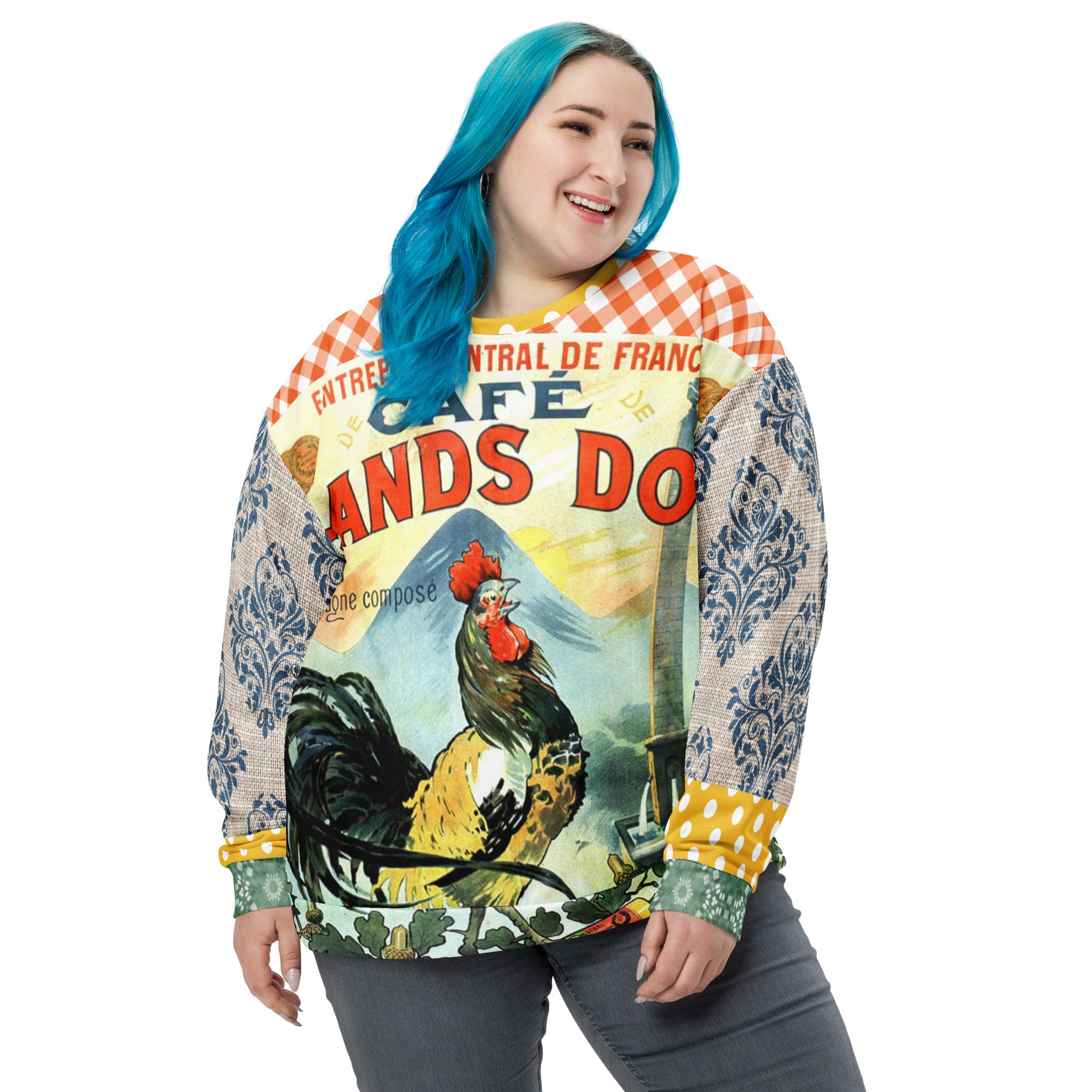 Sudadera con diseño de gallo francés galo Le Gaulois