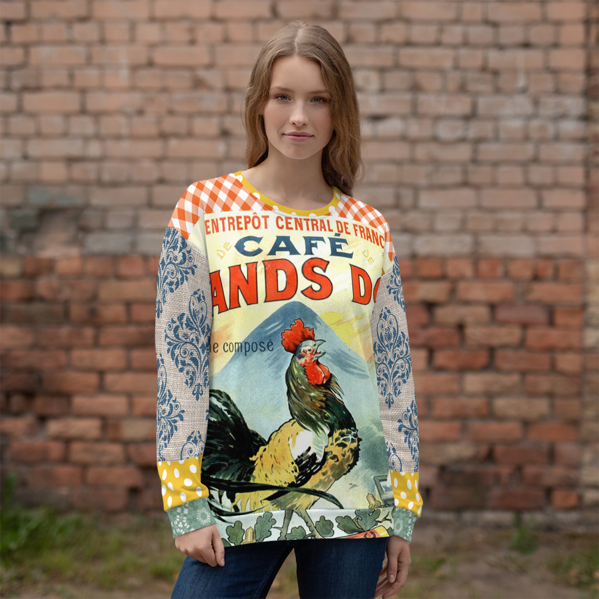Sudadera con diseño de gallo francés galo Le Gaulois