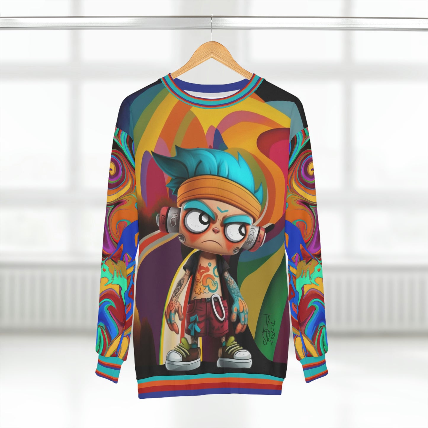 Hard Knock Life Anime Boy Unisex Sweatshirt