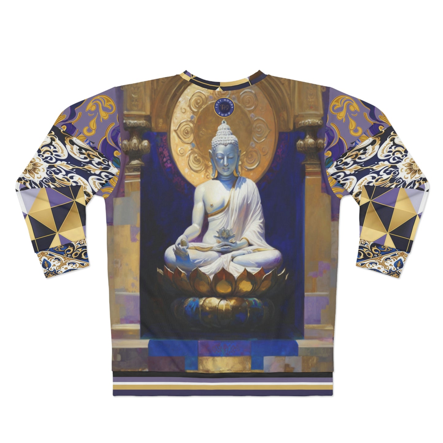 Buddha's Purple Majesty Unisex Sweatshirt