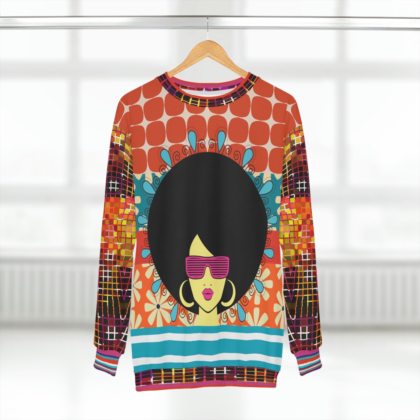 Foxy Mama - Mardi Gras Edition V2 Unisex Sweatshirt