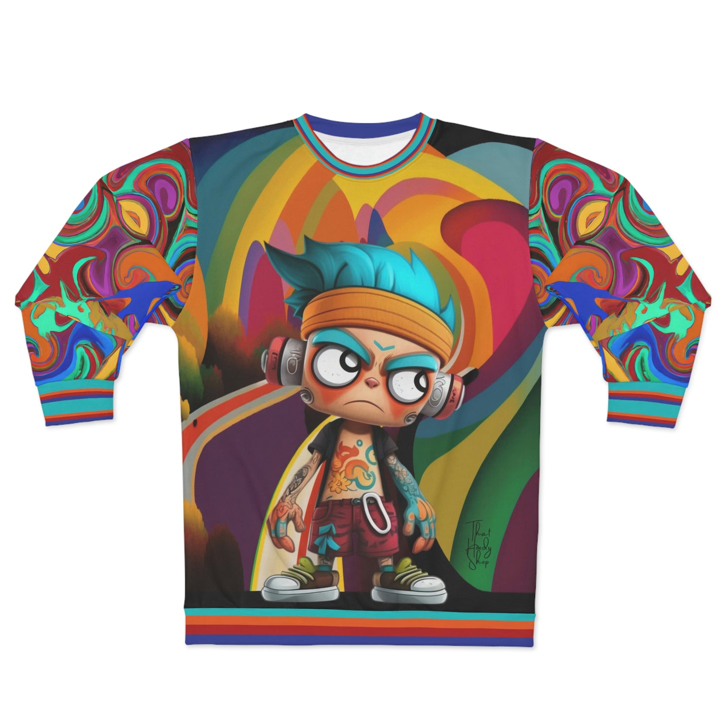 Hard Knock Life Anime Boy Unisex Sweatshirt