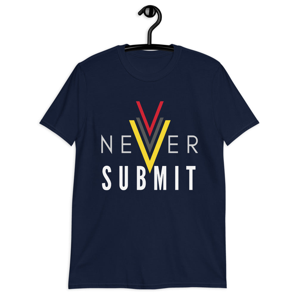 Nunca envíes - Sé fuerte camiseta unisex de manga corta Softstyle