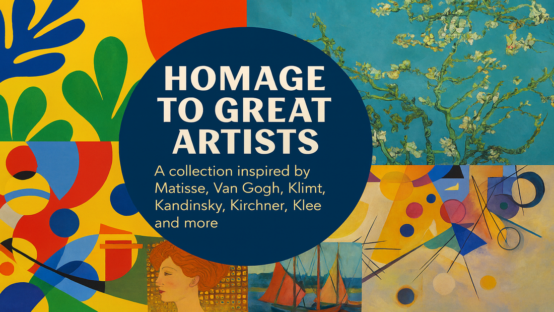 Homage to Great Artists: A Wearable Journey Through Color, Legacy, and Creative Discovery