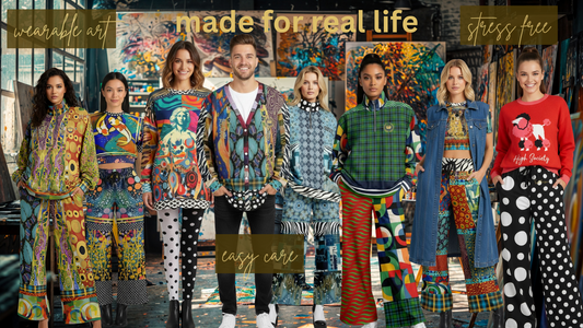 The Best Wearable Art: Colorful Comfort Clothes You Can Actually Live In