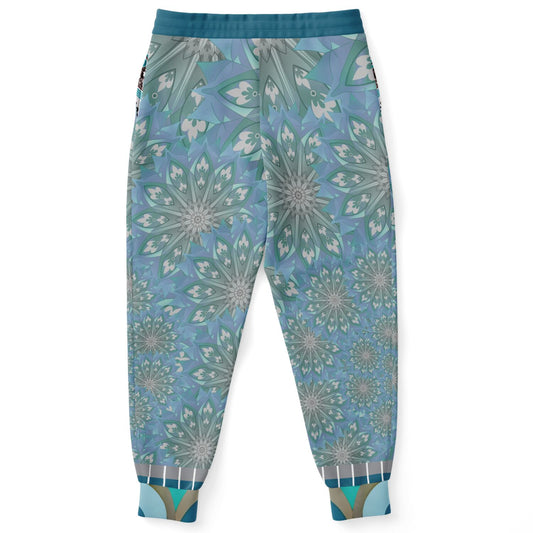 Holy Blue Starburst Eco-Poly Unisex Joggers