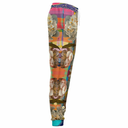 Archangel Remiel Angel Floral Patchwork Eco-Poly Unisex Joggers