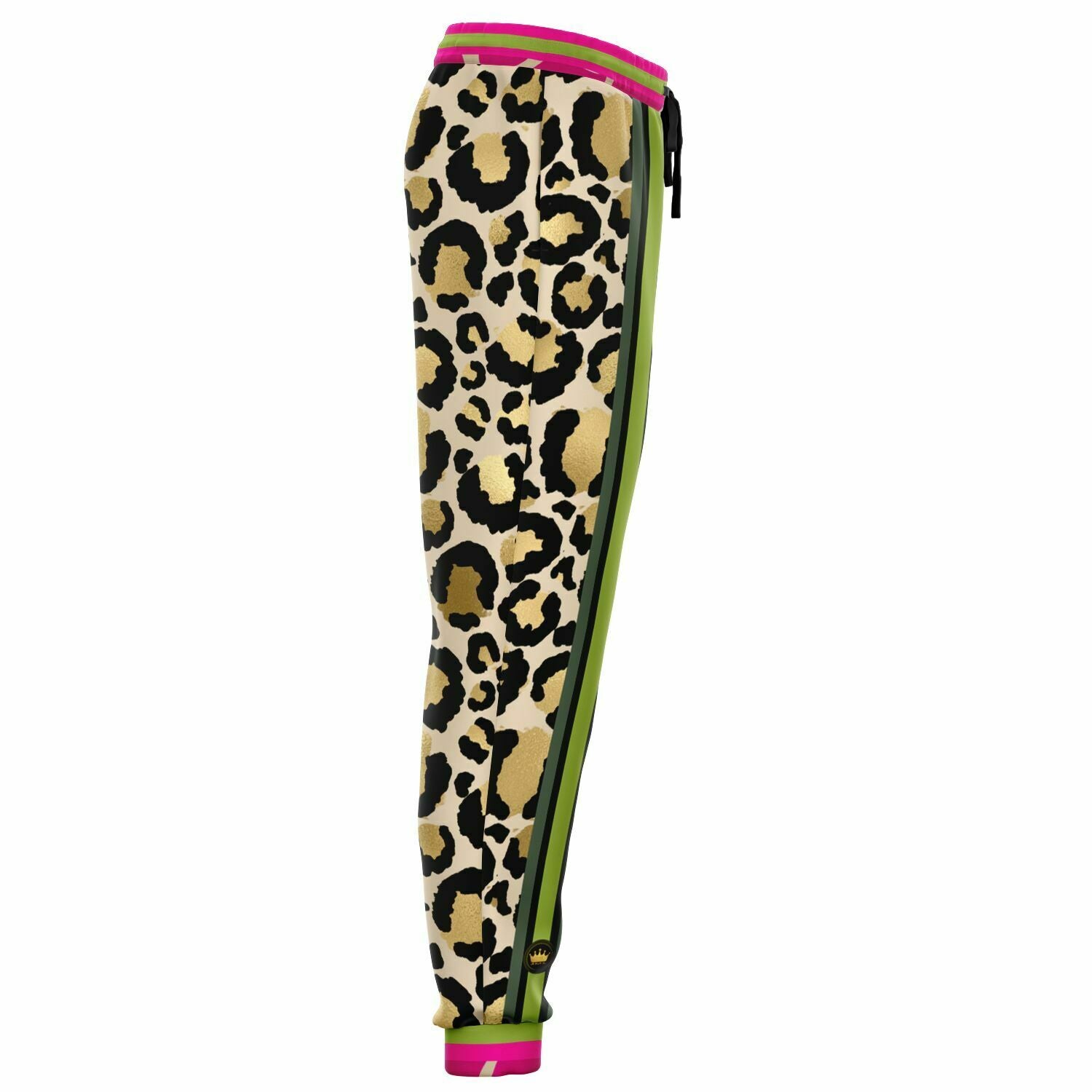 Cheetah Time 1863 Neon Stripe Eco-Poly Unisex Joggers