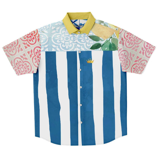 Lemony-Fresh S/S Button Down Shirt