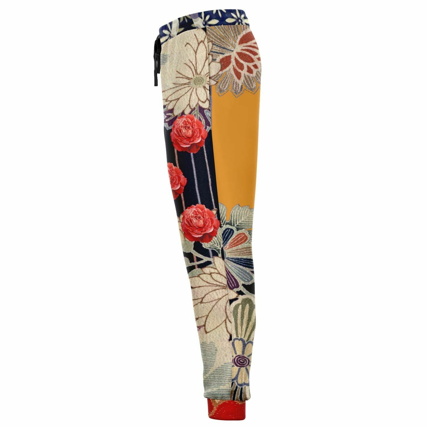 Guan Yin Compassion en joggers unisex de eco-poliéster azul 