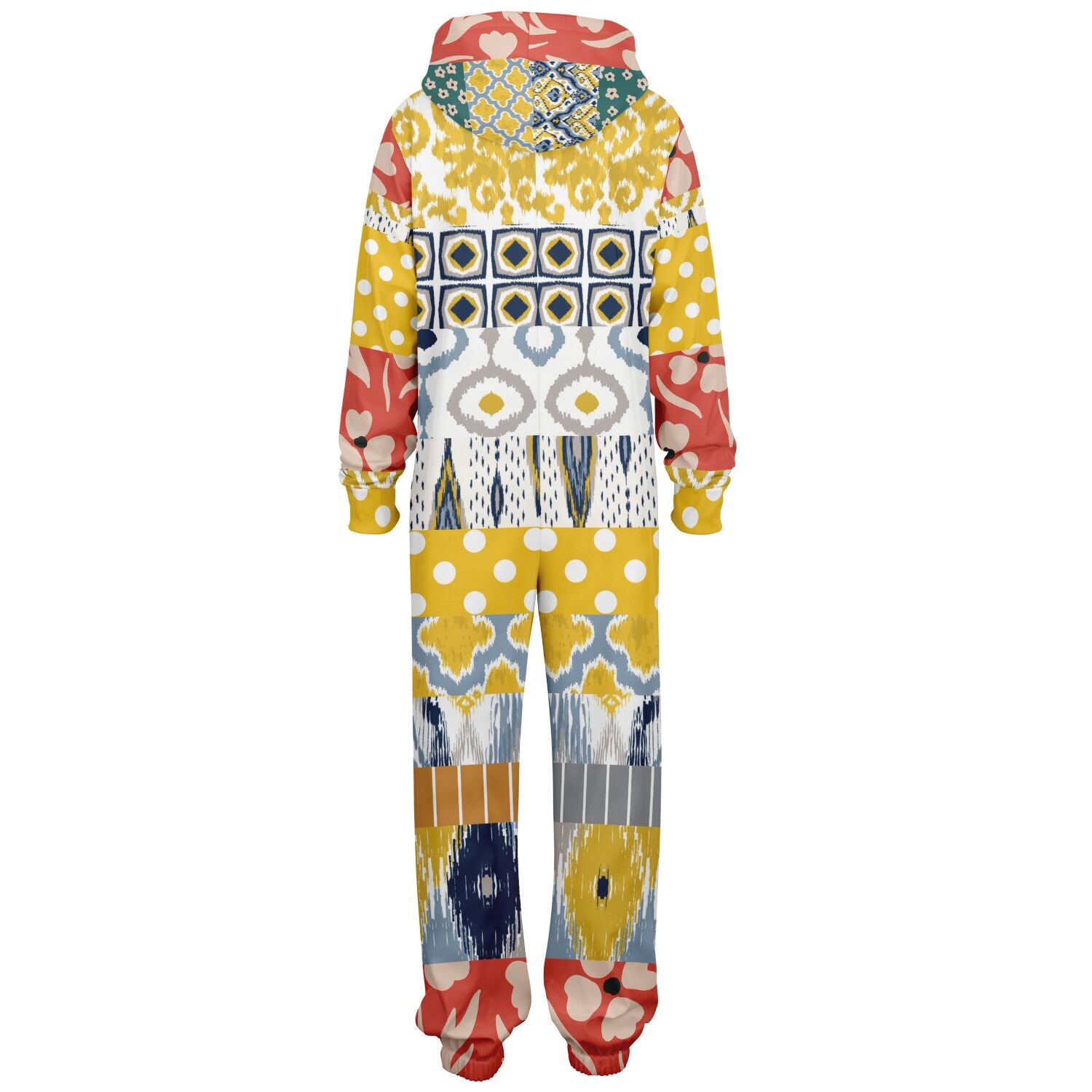 Mameluco polar unisex con patchwork floral de Tallulah Bankhead