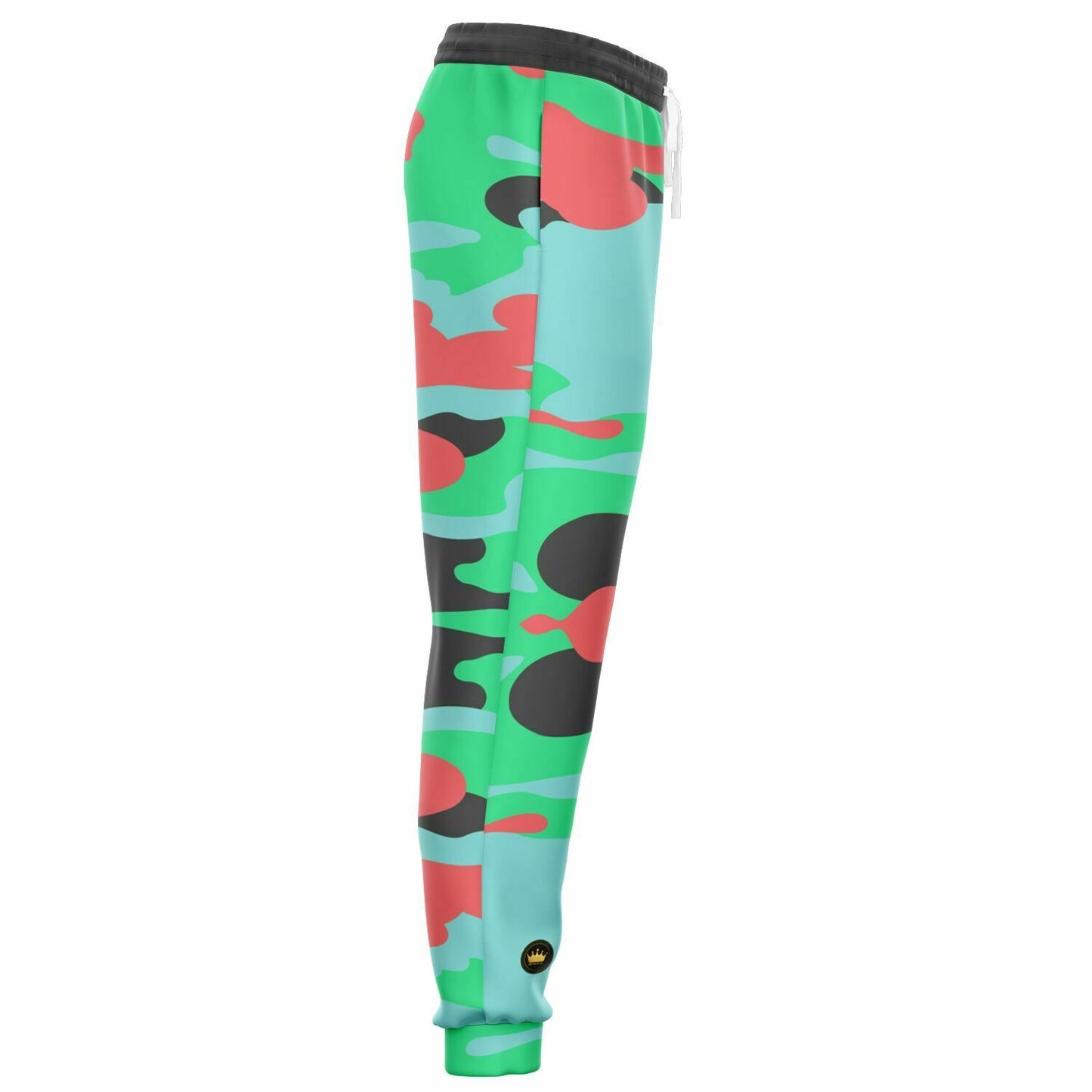 Watermelon Mint Eco-Poly Camo Unisex Joggers