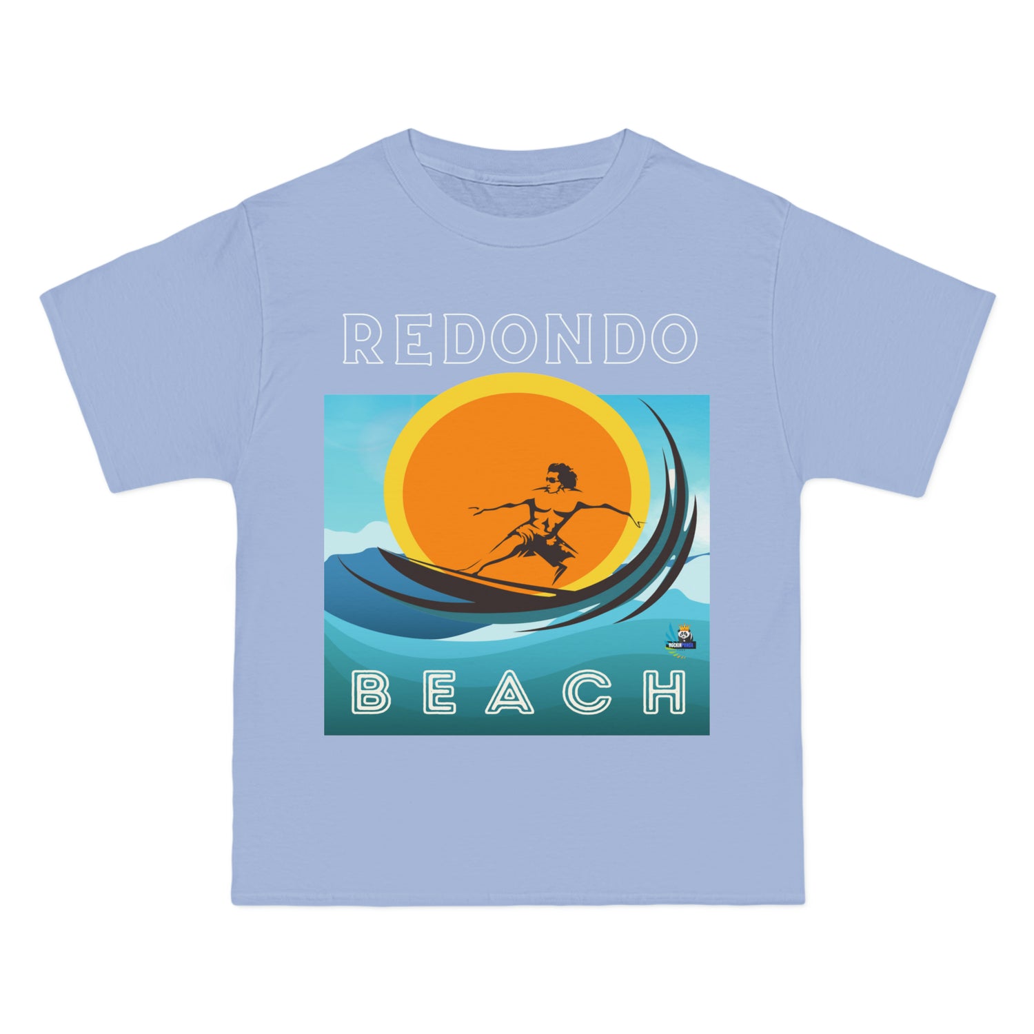 Camiseta de peso pesado Surf Redondo Beach