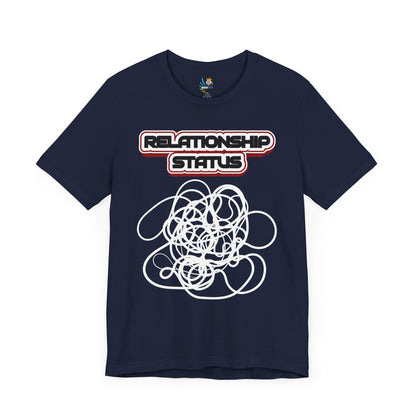 Relationship Status is Complicated Unisex Short Sleeve Tee