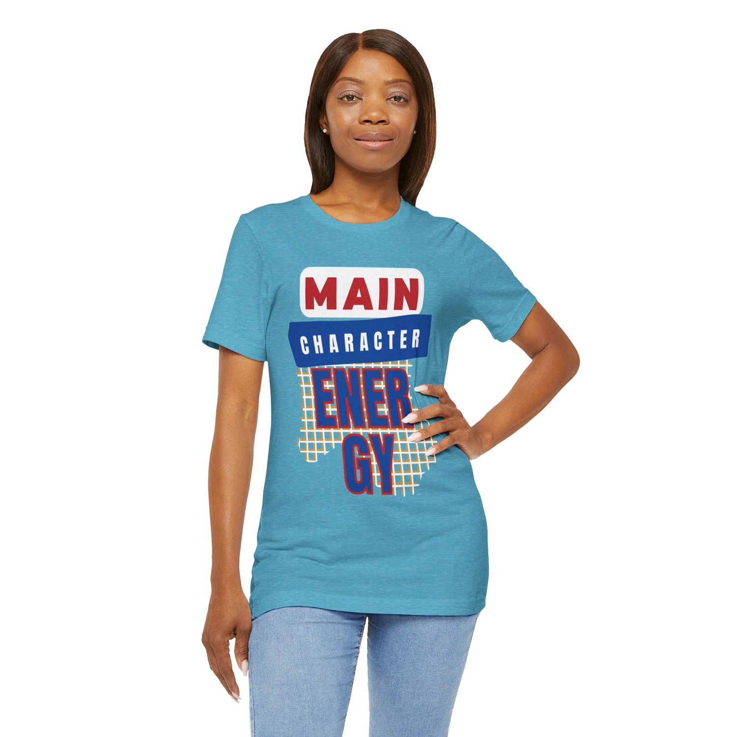 Main Character Energy Unisex Short Sleeve Tee