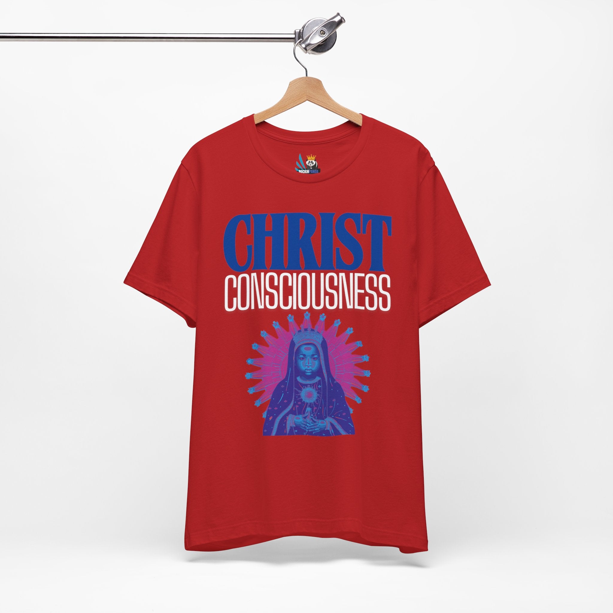 Christ Consciousness - Black Baby Jesus Unisex Short Sleeve Tee