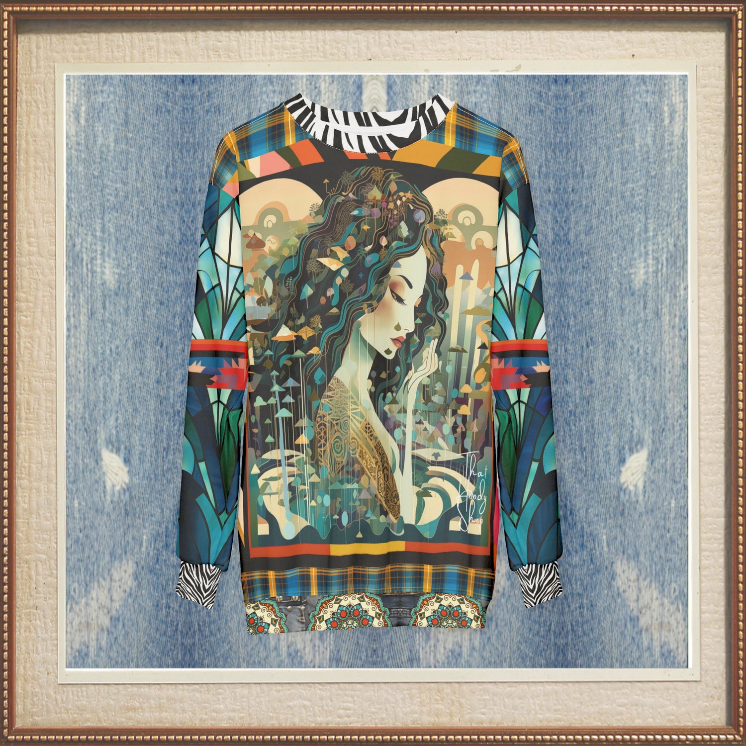 Goddess of the Waterfall Unisex Sweatshirt (Gold Label)