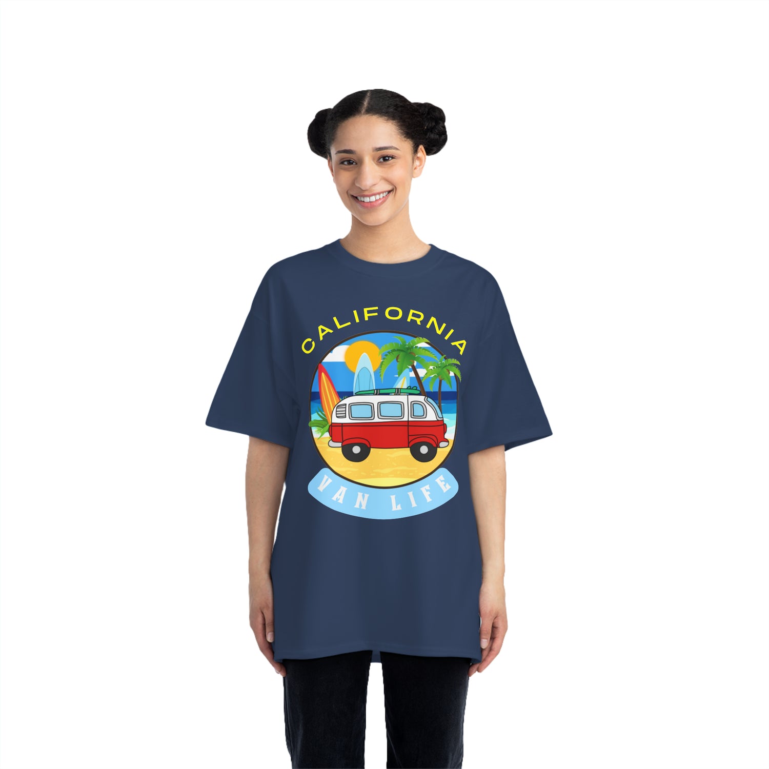 Van Life California Unisex Heavyweight Tee