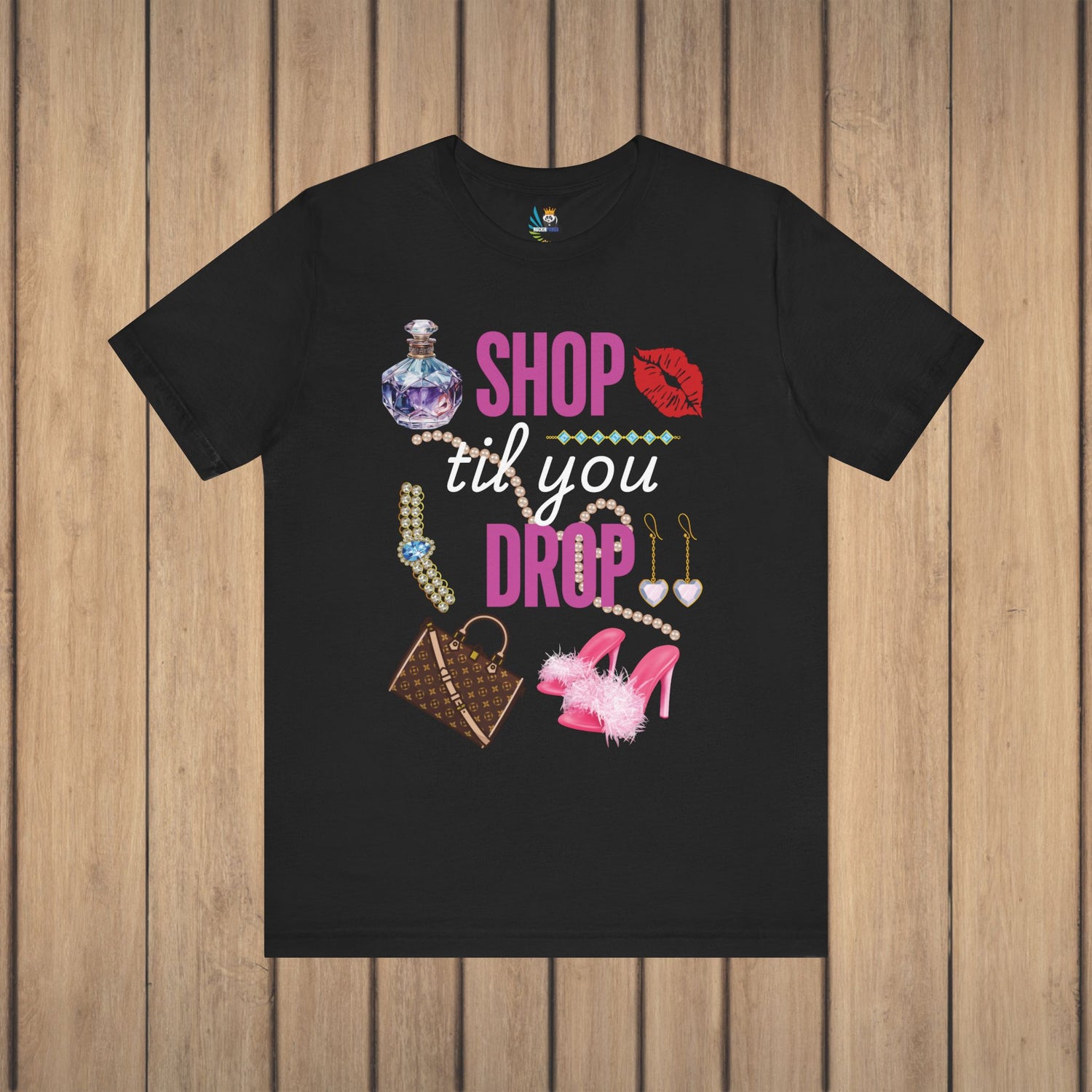 Shop Til You Drop Short Sleeve Tee