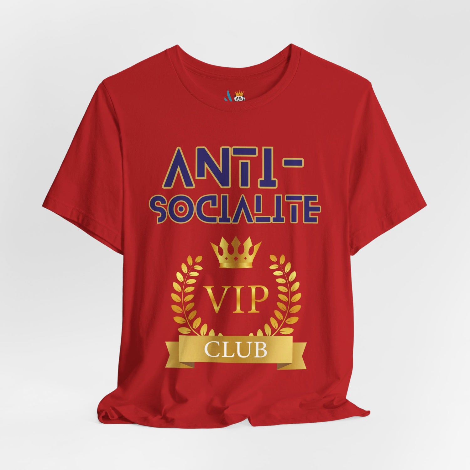 Anti-Socialite VIP Club Unisex Short Sleeve Tee