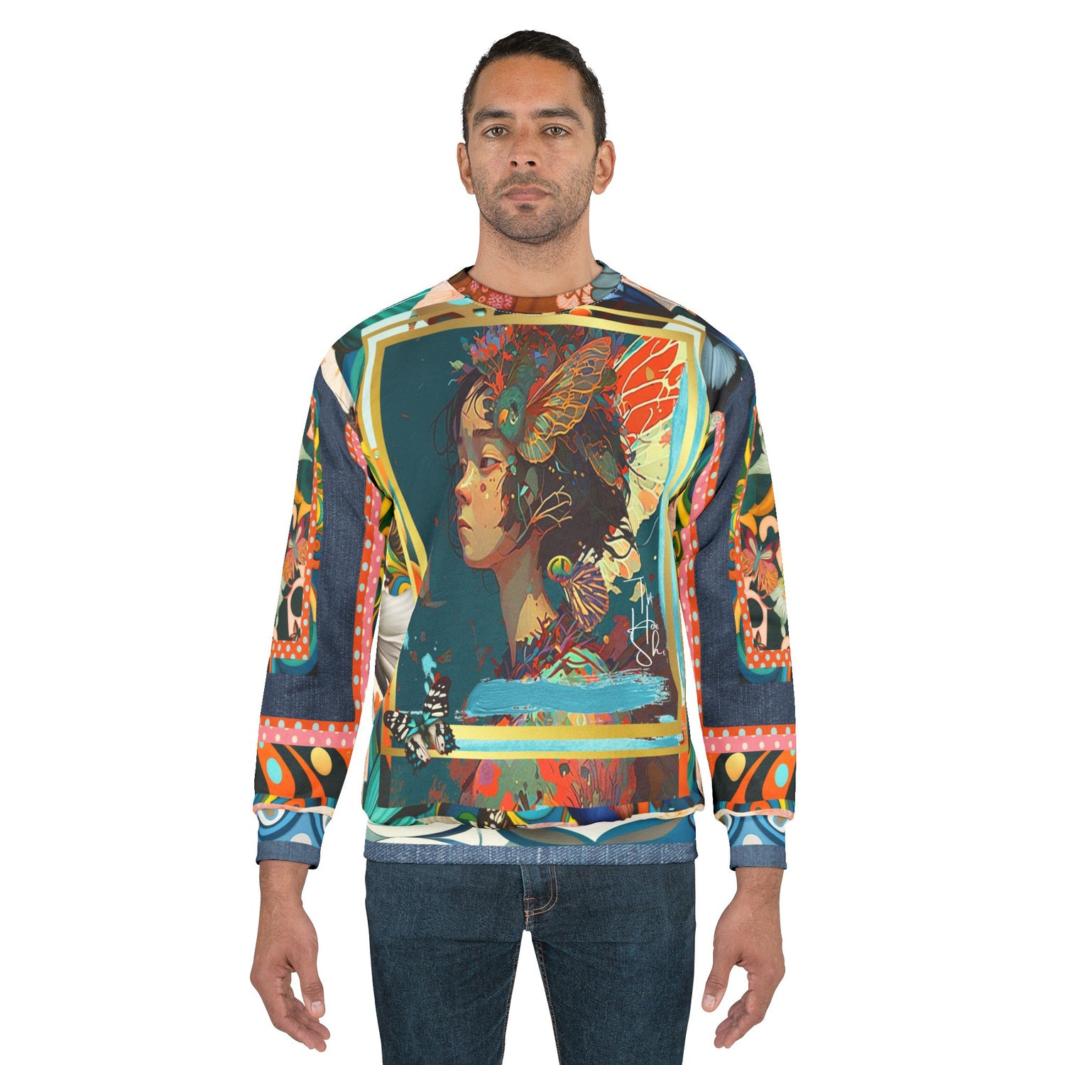 Sudadera unisex Rainbow Fae Girl