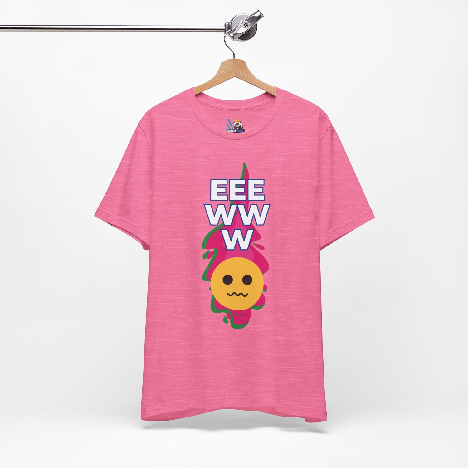 Eeewww Yuck Face Emoji Unisex Short Sleeve Tee