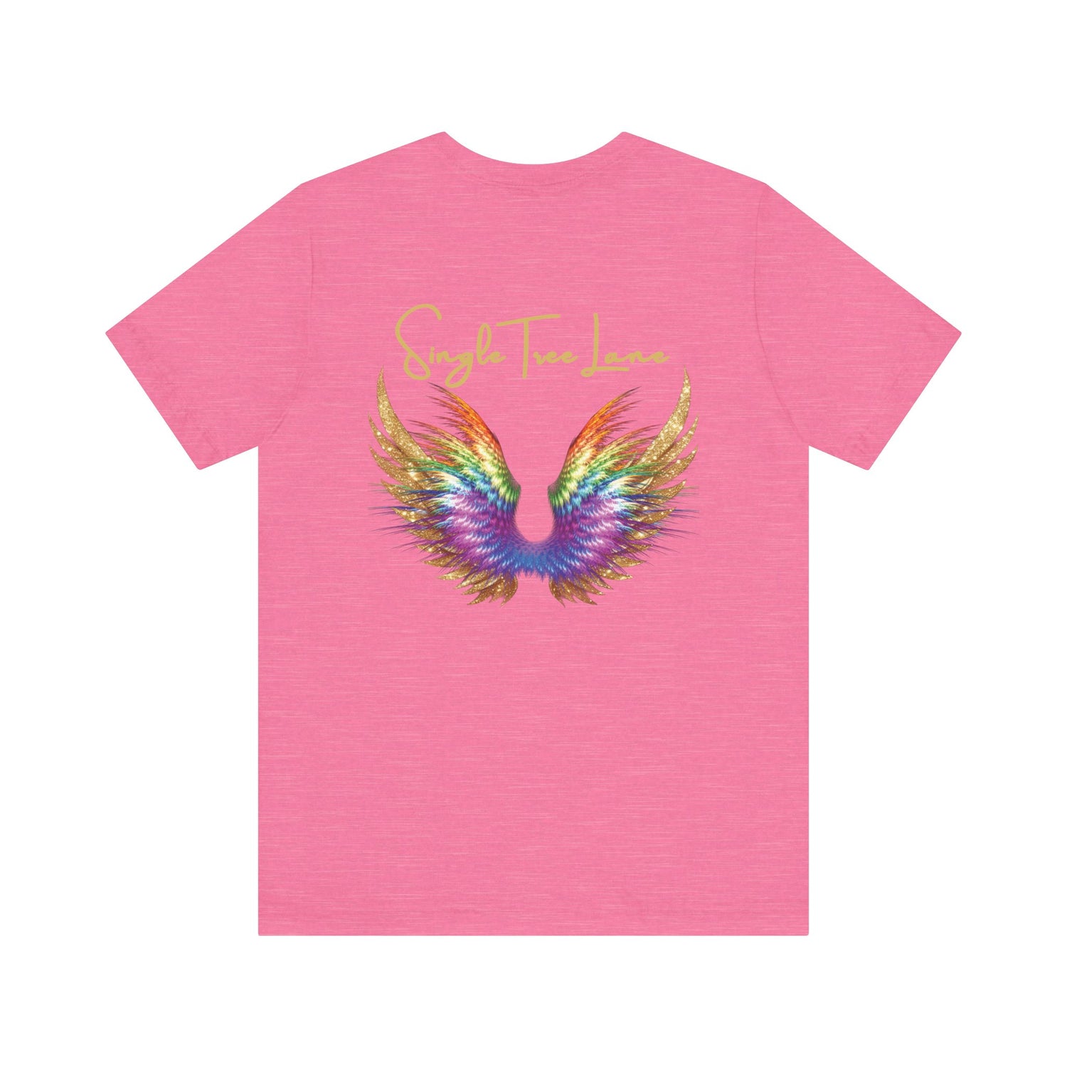 I am Love Angel Wings Short Sleeve Tee