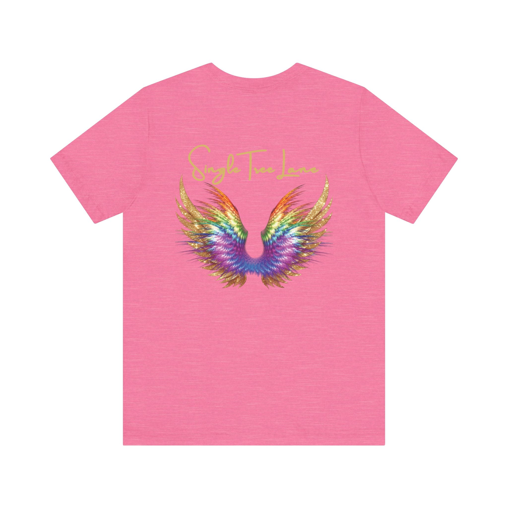 I am Love Angel Wings Short Sleeve Tee