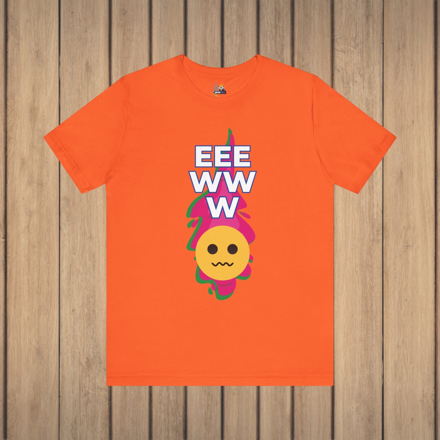 Eeewww Yuck Face Emoji Unisex Short Sleeve Tee