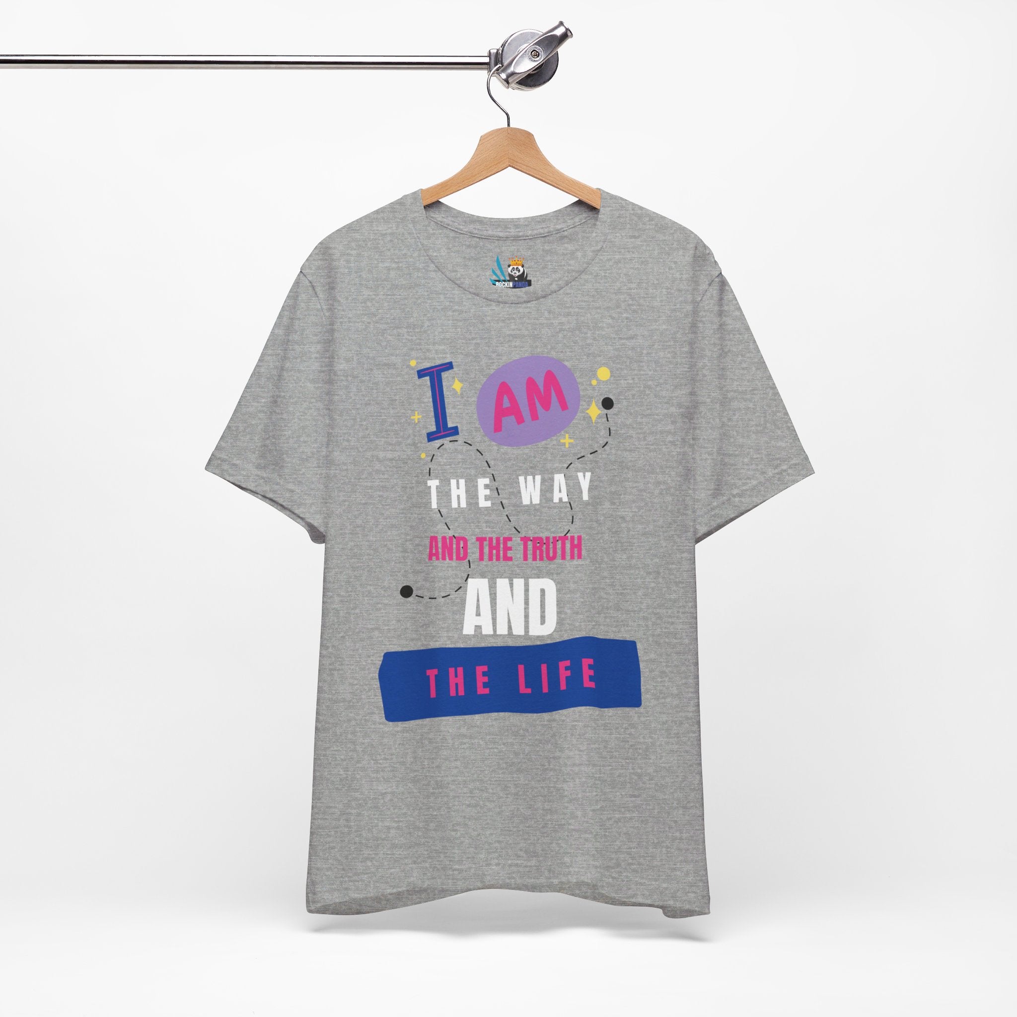 I Am the Way Faith-Based Unisex Short Sleeve Tee