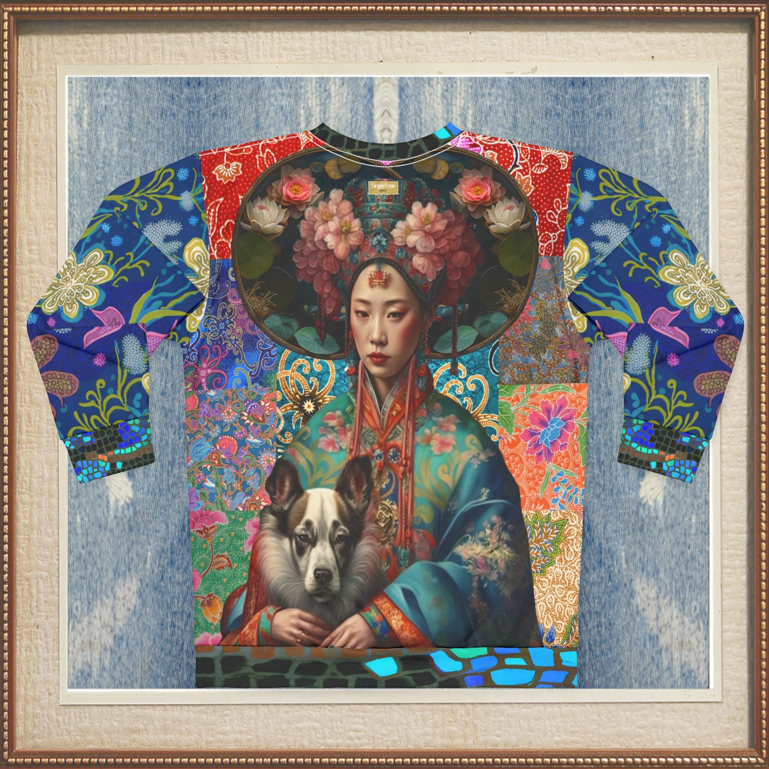 Princess Ming-Ming and Dog Unisex Sweatshirt