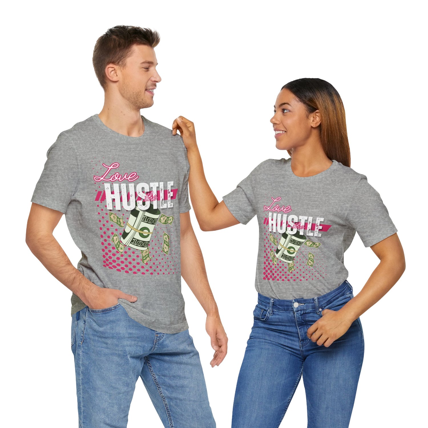 Love the Hustle Unisex Short Sleeve Tee