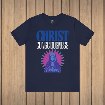 Christ Consciousness - Black Baby Jesus Unisex Short Sleeve Tee