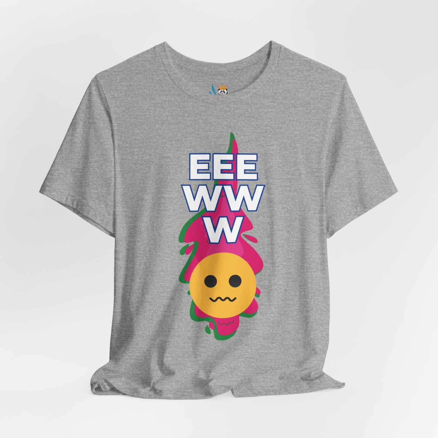 Eeewww Yuck Face Emoji Unisex Short Sleeve Tee