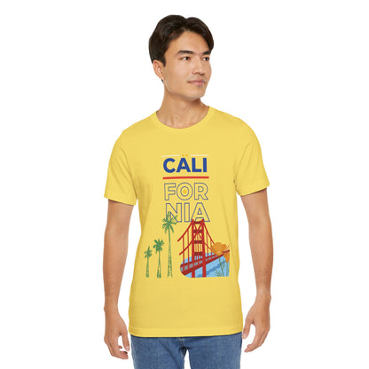 California Bay Area Unisex Short Sleeve Tee