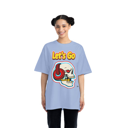 Camiseta de juego unisex de peso pesado Let&