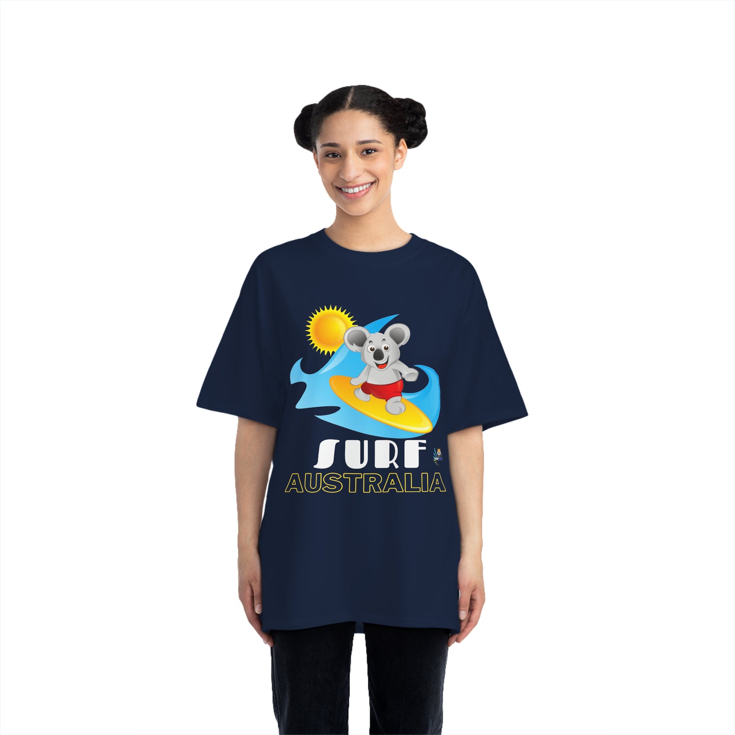 Camiseta de peso pesado con oso Koala de Surf Australia