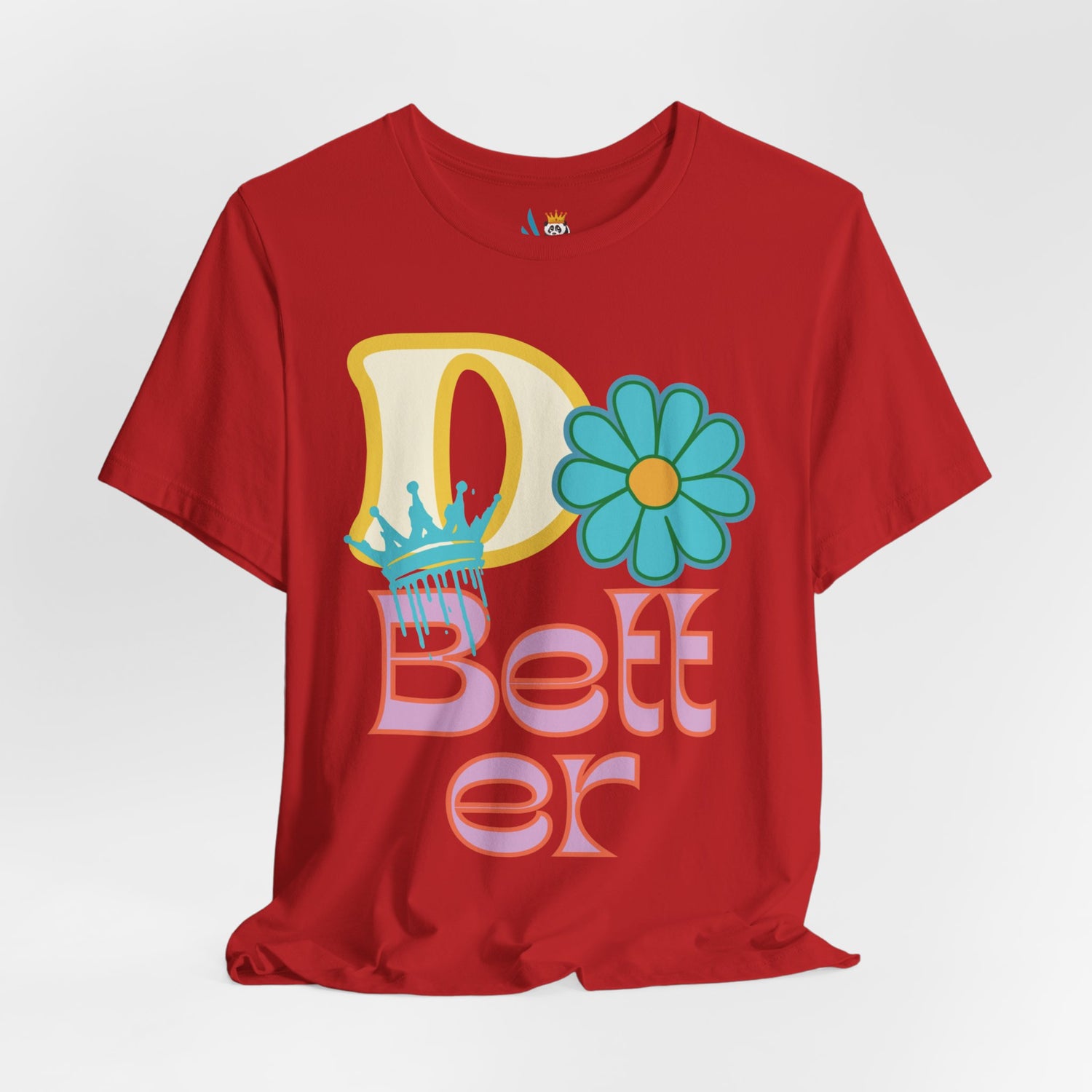 Do Better Hippie Vibe Floral Unisex Short Sleeve Tee