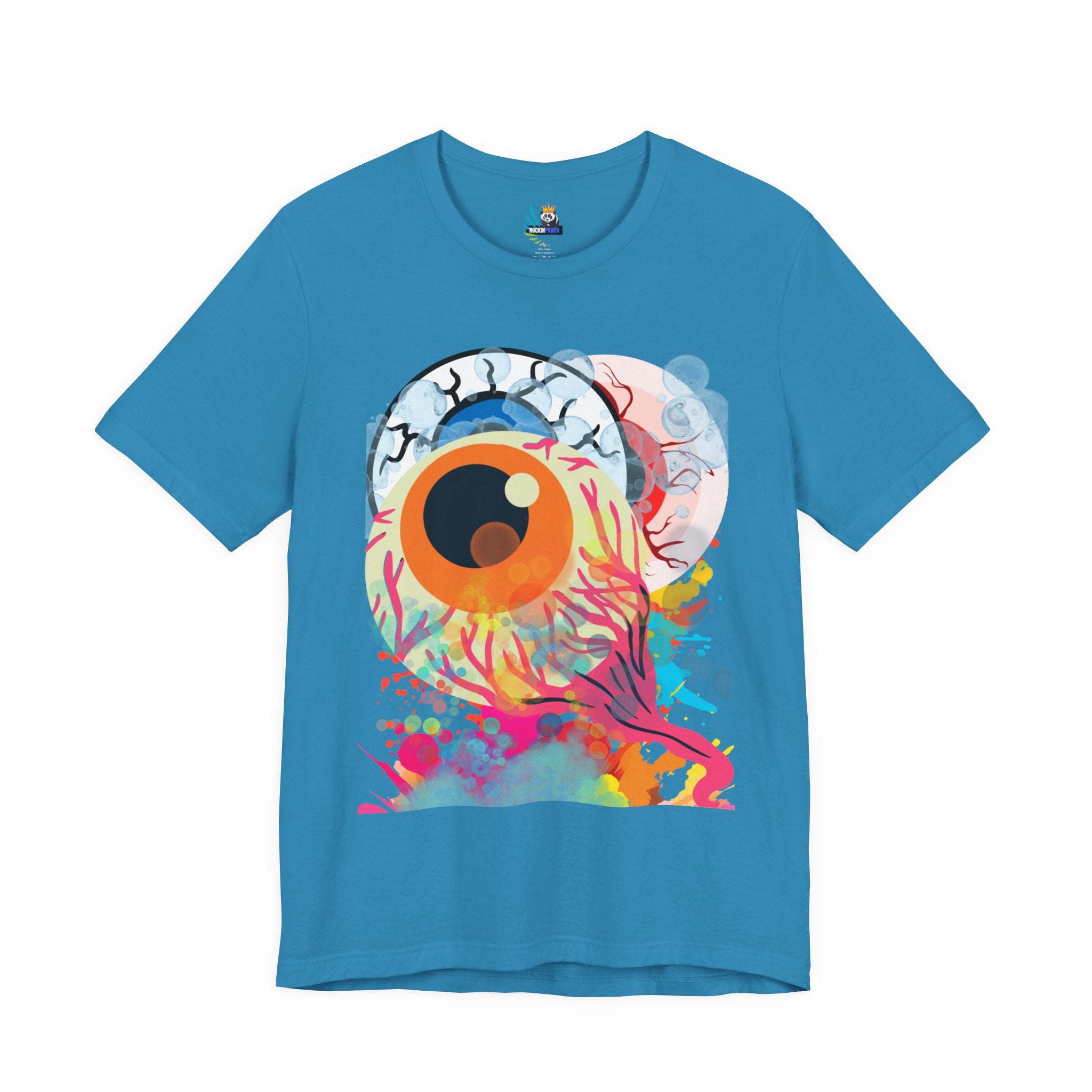 Eyes in Abstract Short Sleeve Unisex Tee