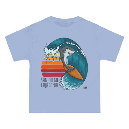 Camiseta de peso pesado Surf San Diego