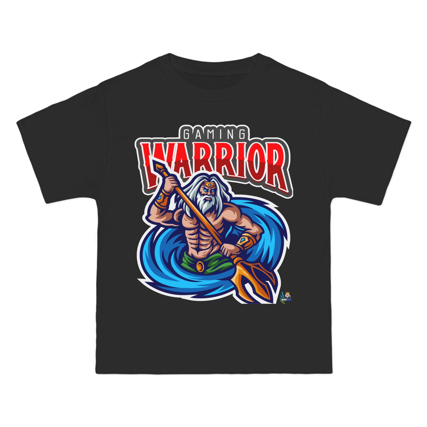 Gaming Warrior Dios del Mar Camiseta de juego unisex de peso pesado