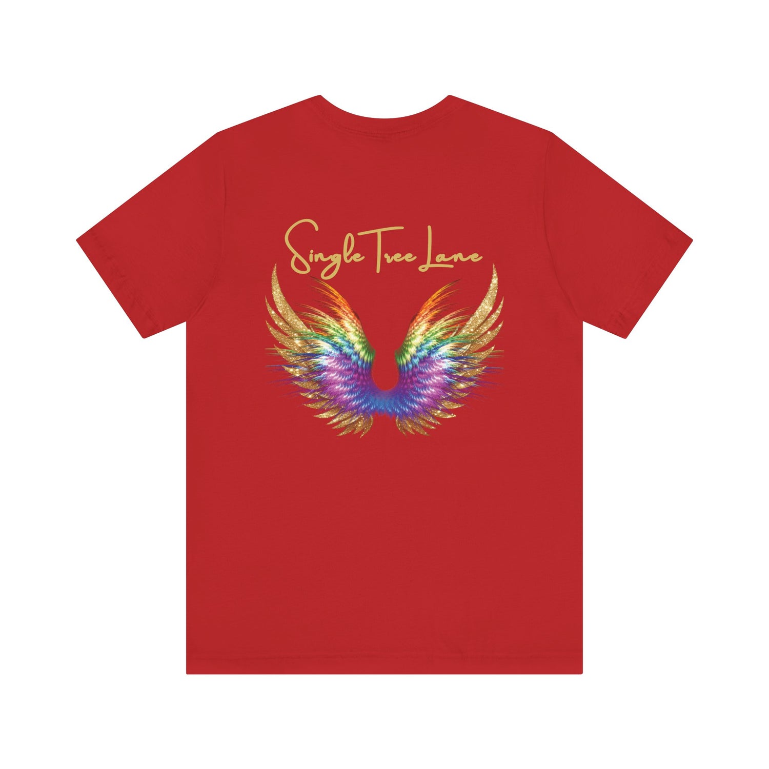 I am Love Angel Wings Short Sleeve Tee