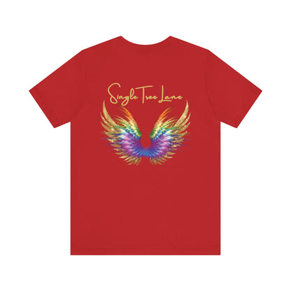 I am Love Angel Wings Short Sleeve Tee