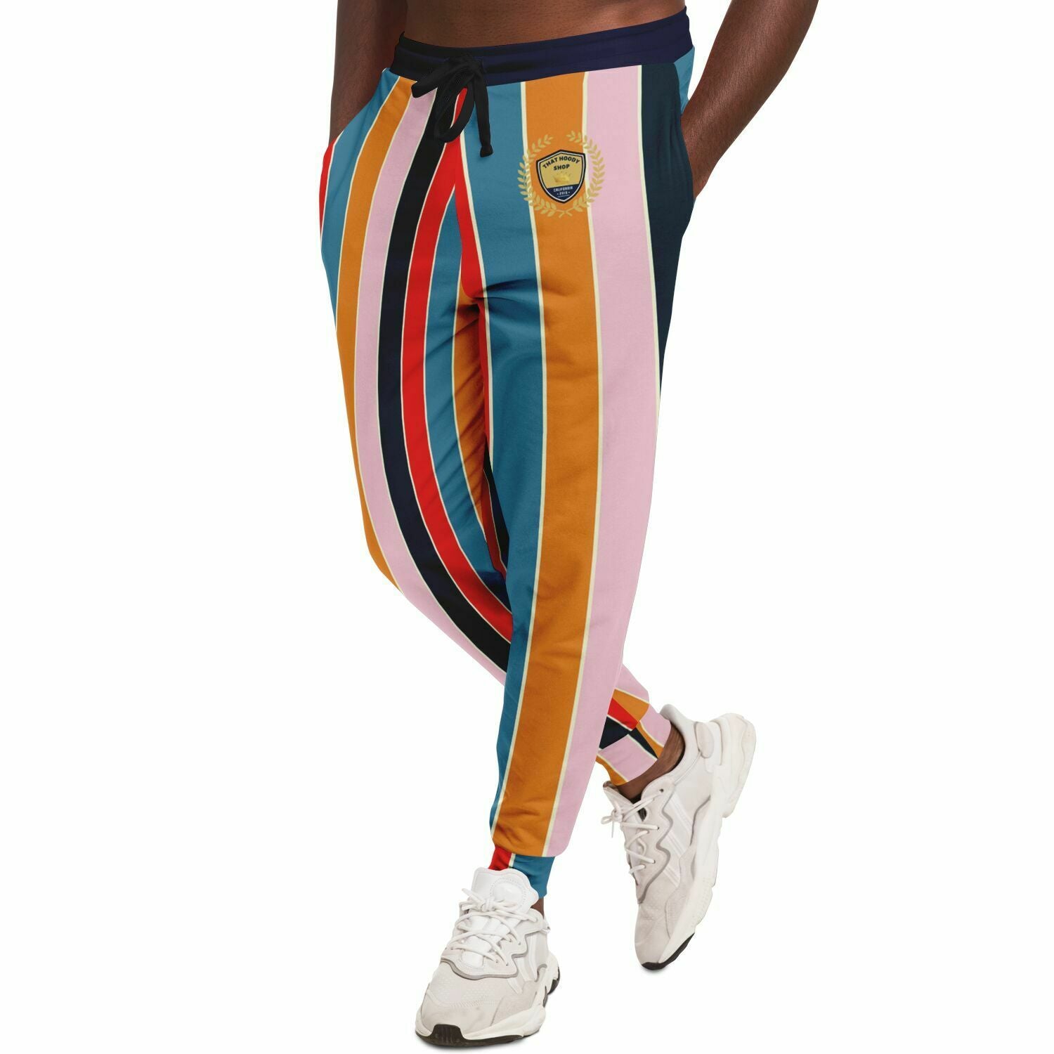 Ruby Morrison Rugby Stripe Eco-Poly Unisex Joggers