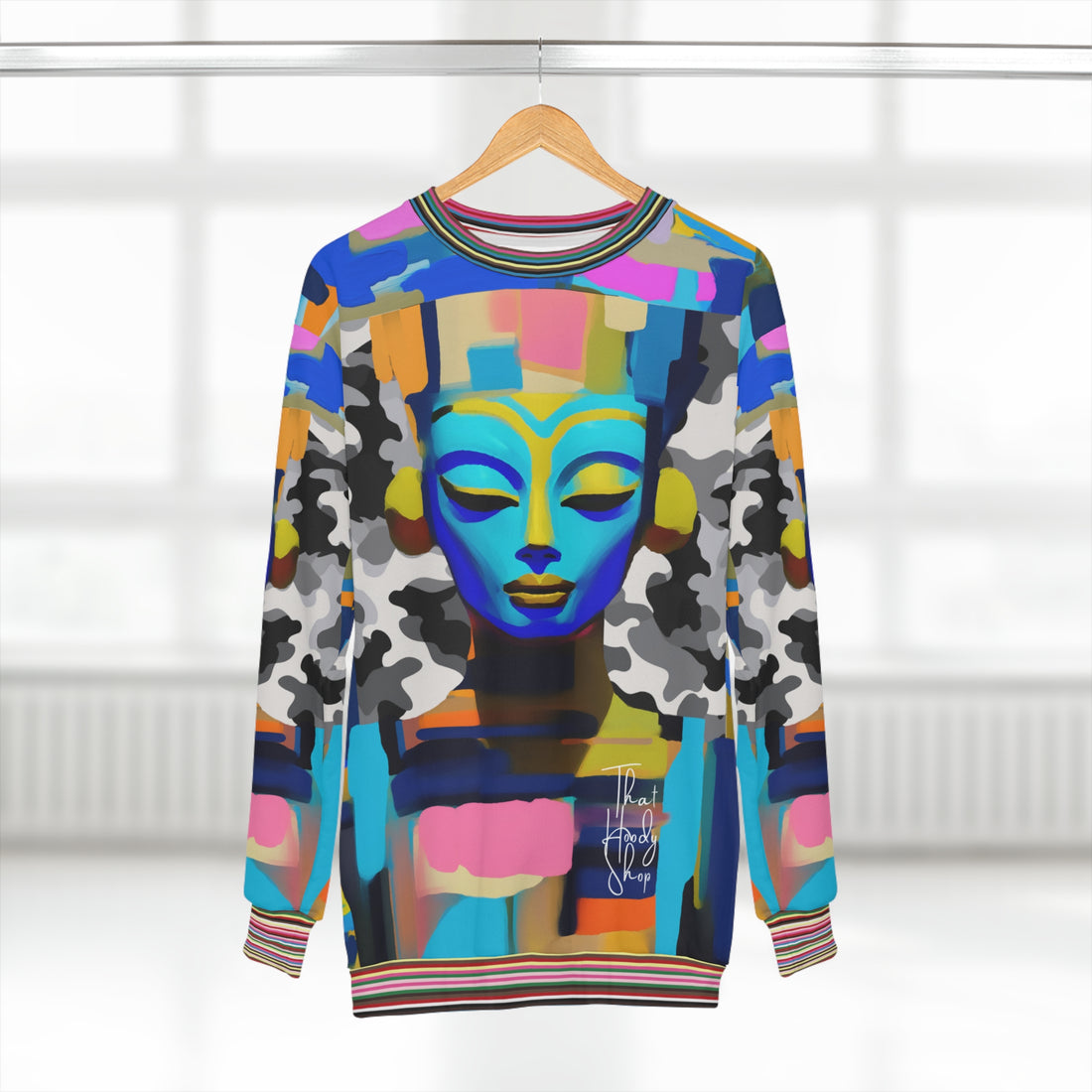 Sudadera unisex King Tut Revue Pastel Colorblock