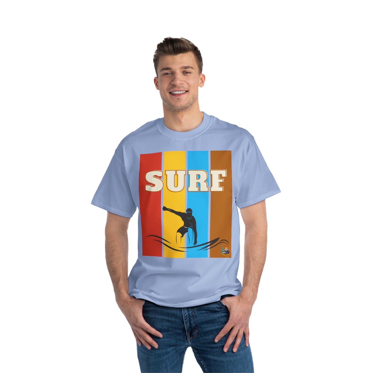 Surf is Life Camiseta pesada edición Surfer Boy